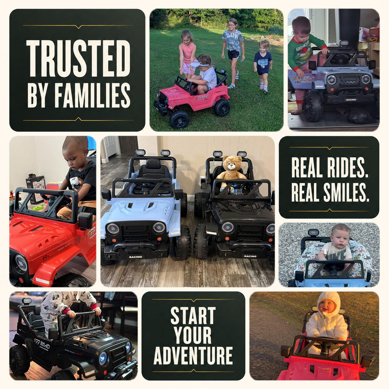 12V Jeep Ride-On Car