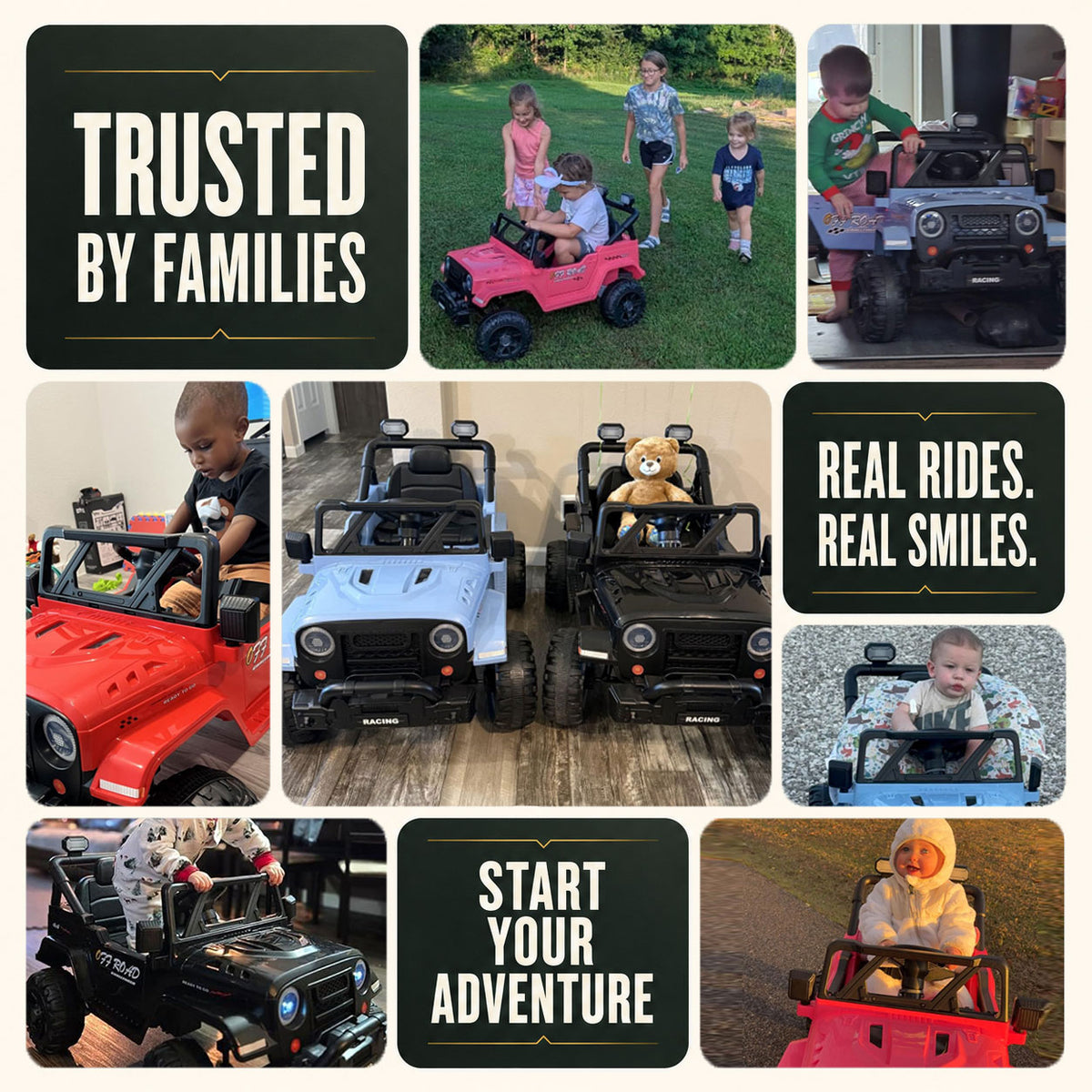 12V Jeep Ride-On Car